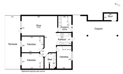 Visual presentation of the listing