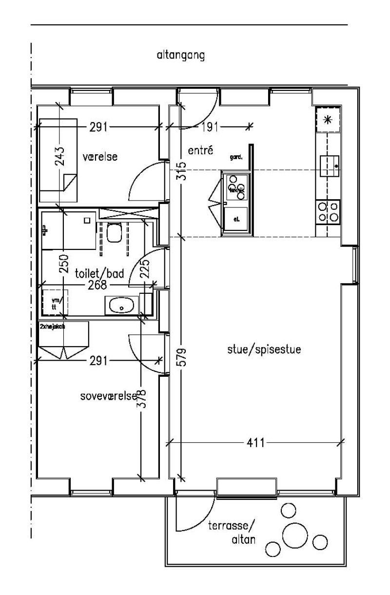 apartment Beskrivelse af lejligheden følger