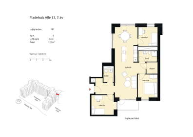 Visual presentation of the listing