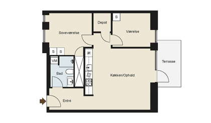 Visual presentation of the listing