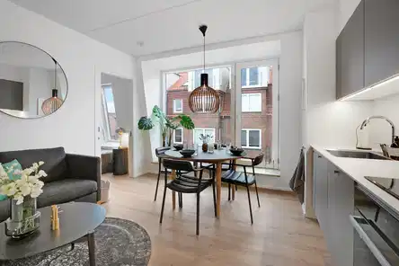 apartment Ny 2-værelses ved Vestbyens start, tæt på midtbyen