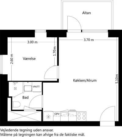 2-værelses bolig med altan og grønne fællesarealer - Pollenvænget, Tilst - 4