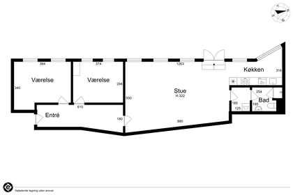 Visual presentation of the listing