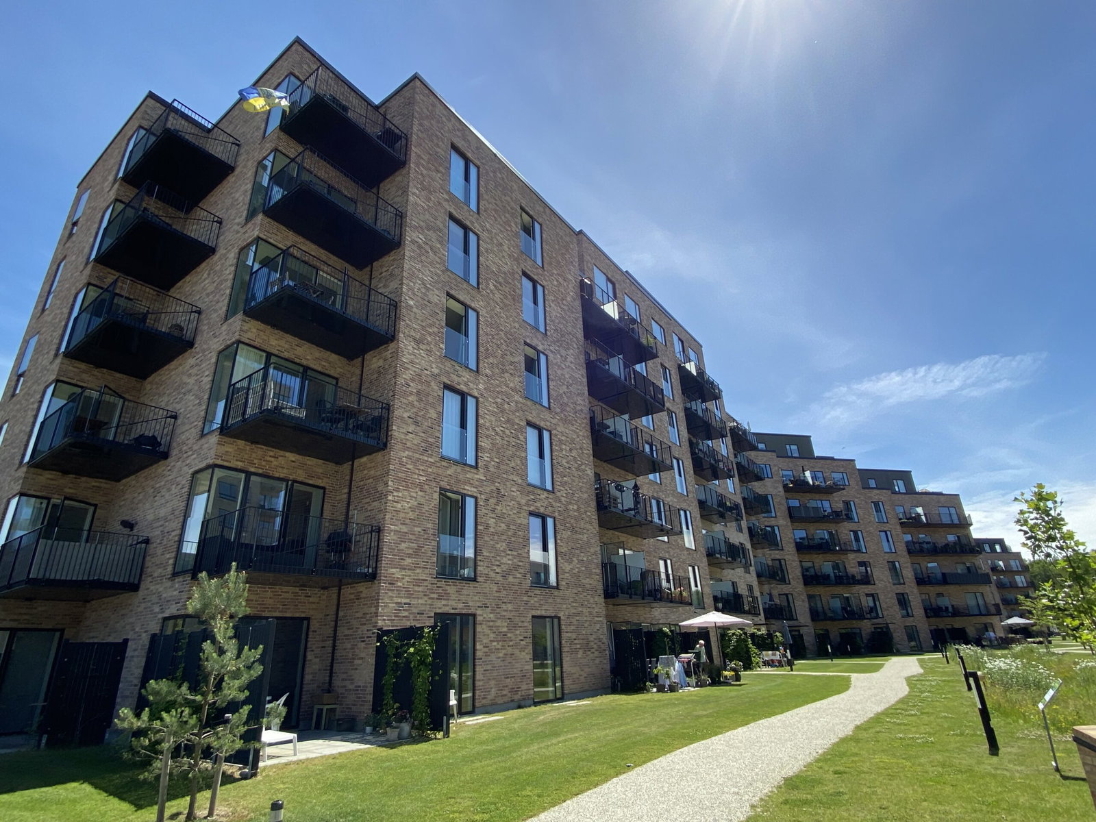 apartment Lys 3-værelses lejlighed med altan i Odense M