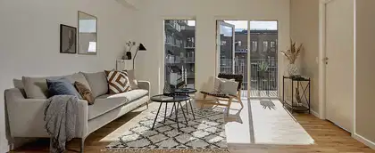 Visual presentation of the listing