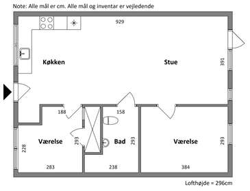 Visual presentation of the listing