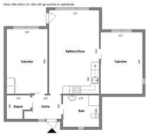 Visual presentation of the listing