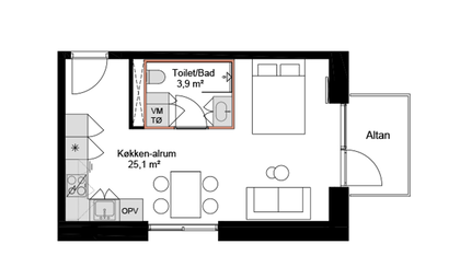 Visual presentation of the listing