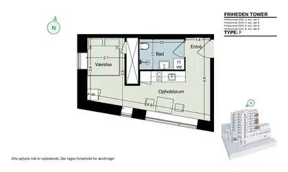 Visual presentation of the listing
