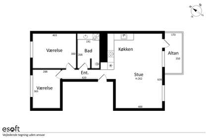Visual presentation of the listing