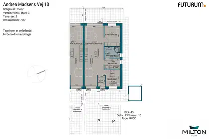 Visual presentation of the listing