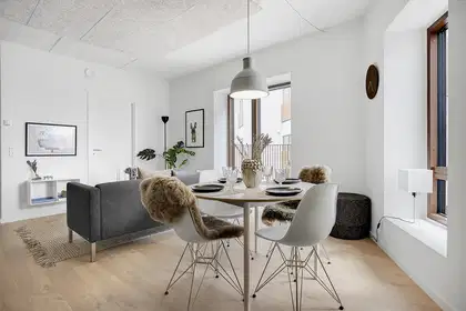 Visual presentation of the listing