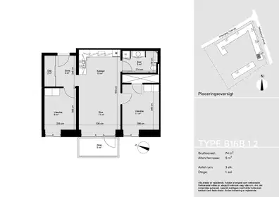 Visual presentation of the listing