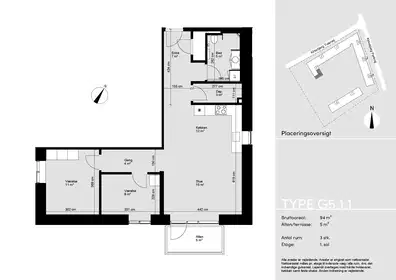 Visual presentation of the listing