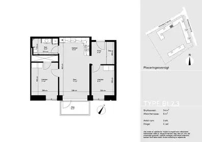 Visual presentation of the listing