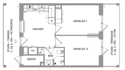 Visual presentation of the listing