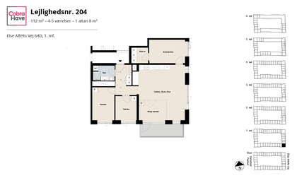 Visual presentation of the listing
