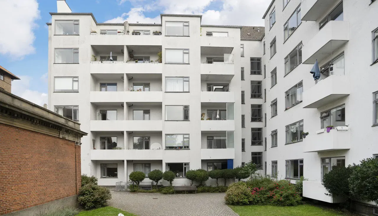apartment Rummelig 4-værelses på Østerbro med altan