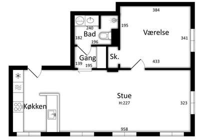 Visual presentation of the listing