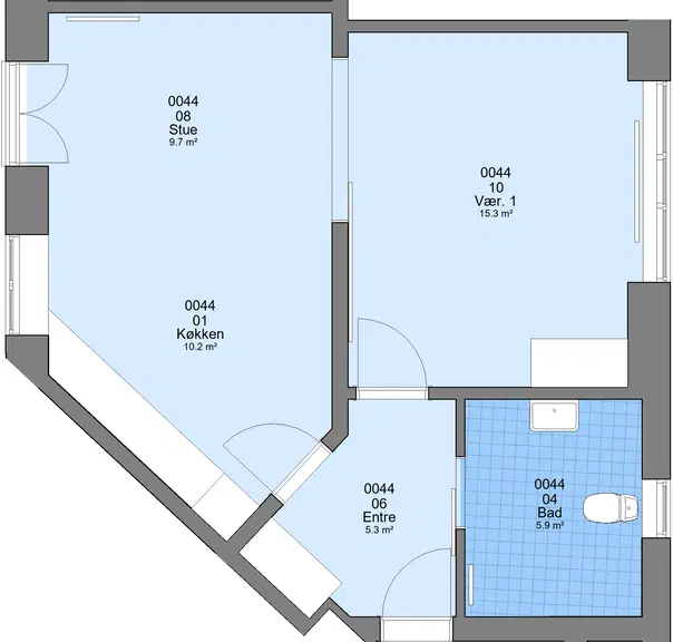 apartment Prisvenlig lejlighed