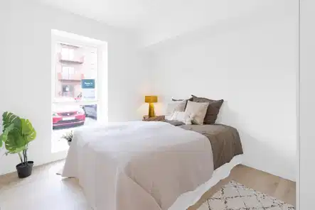 apartment Bo med udsigt til både by og natur