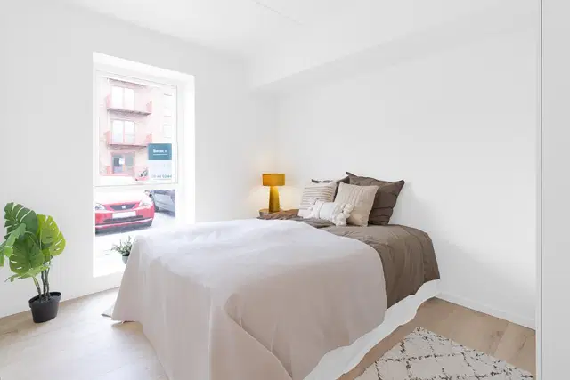 apartment Bo med udsigt til både by og natur