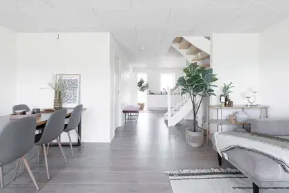 Visual presentation of the listing