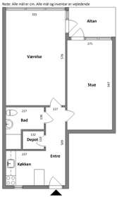 Visual presentation of the listing