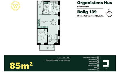 Visual presentation of the listing