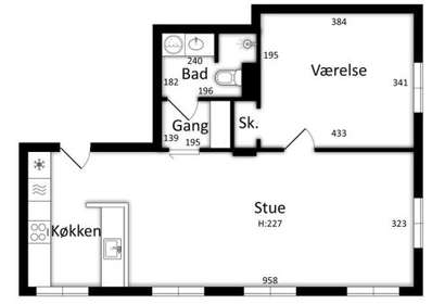 Visual presentation of the listing