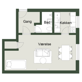 Visual presentation of the listing