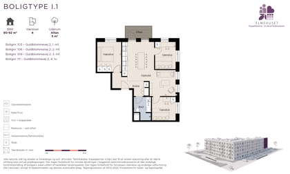 Visual presentation of the listing