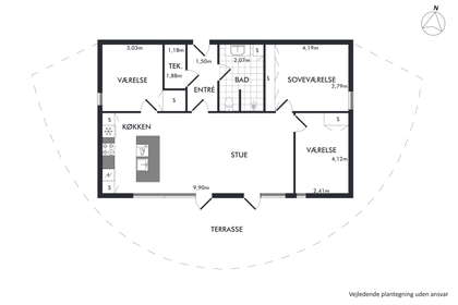 Visual presentation of the listing
