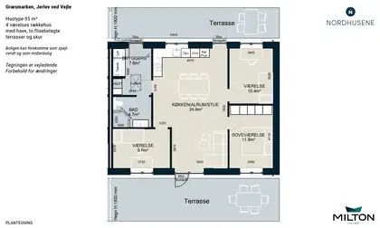 Visual presentation of the listing