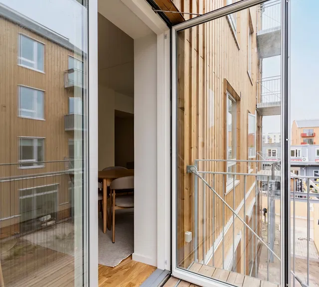apartment Moderne 1-værelses lejlighed med altan på Amager