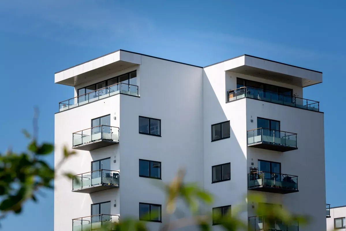 apartment 2-værelses lejlighed med stor altan i Aarhus N