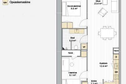 Visual presentation of the listing