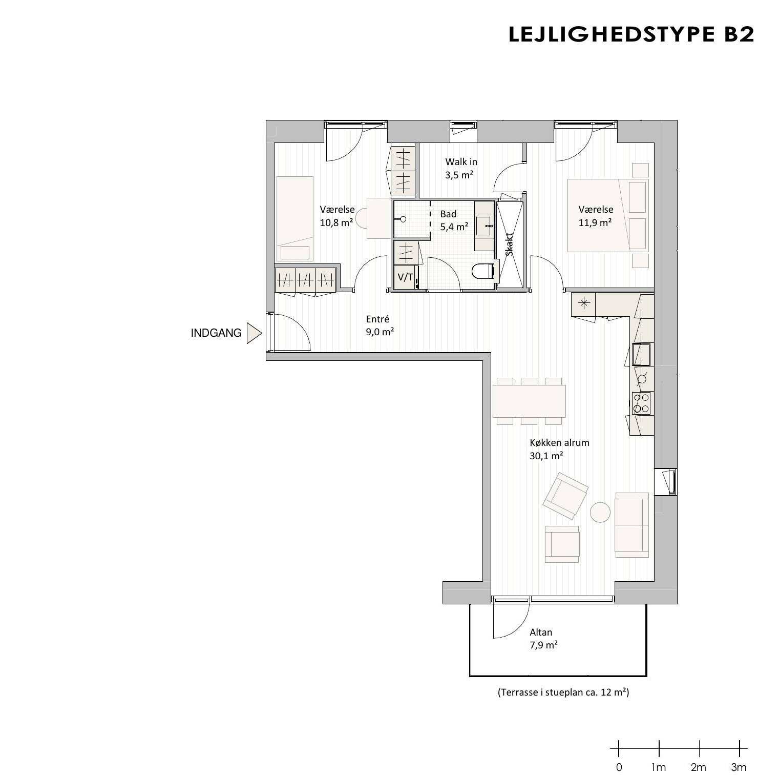 Visual presentation of the listing