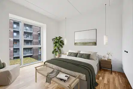 apartment Bright two-room apartment in Kalvehaven, Slagelse