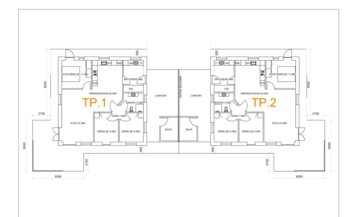 Visual presentation of the listing
