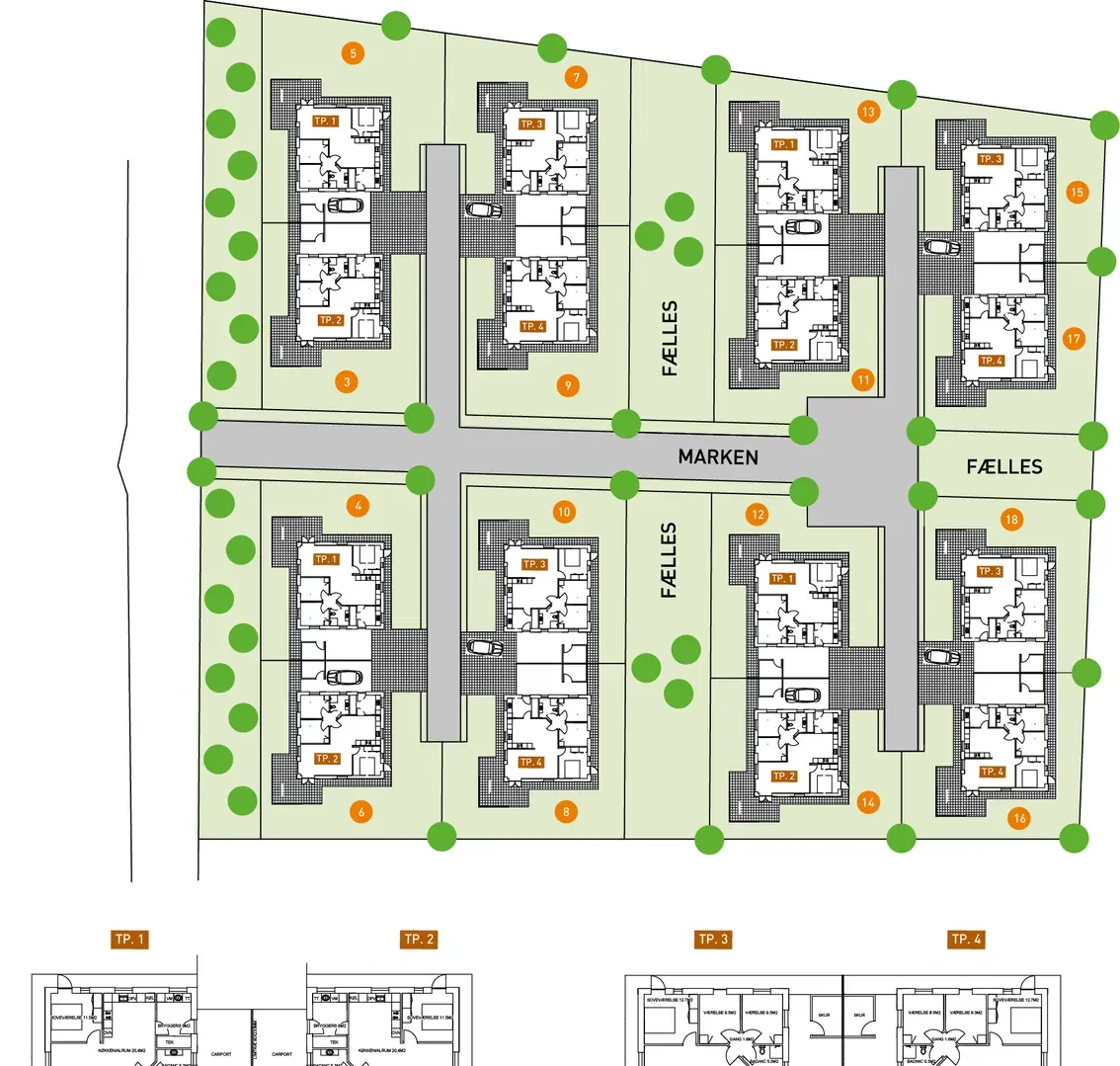 Visual presentation of the listing