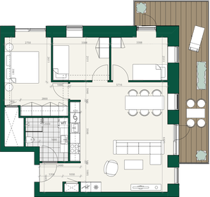 Visual presentation of the listing