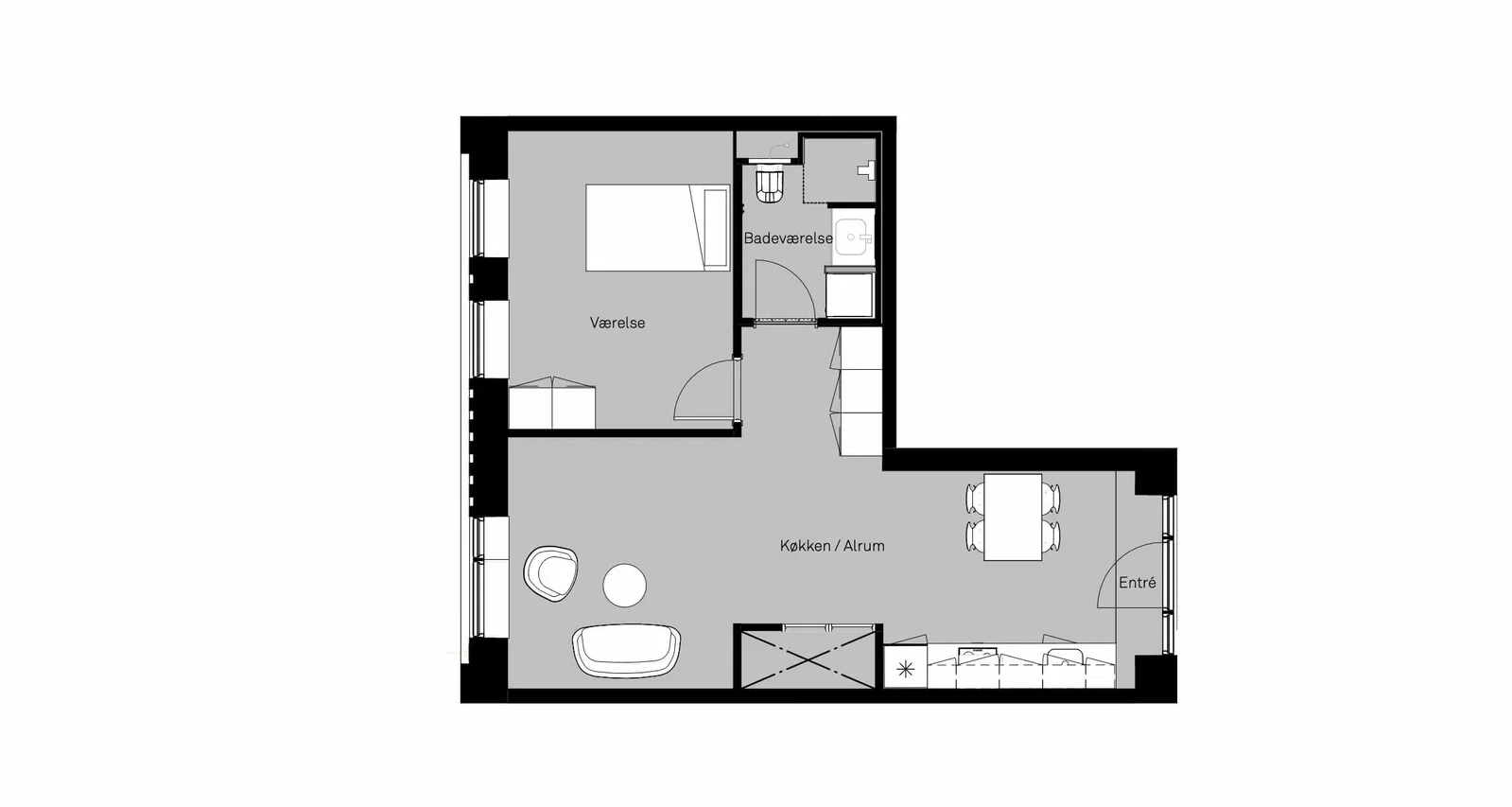 Visual presentation of the listing