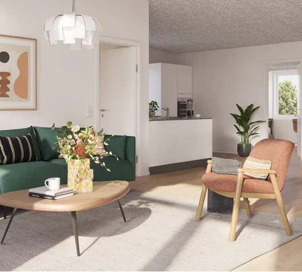 townhouse Moderne bolig med terrasse og flere værelser