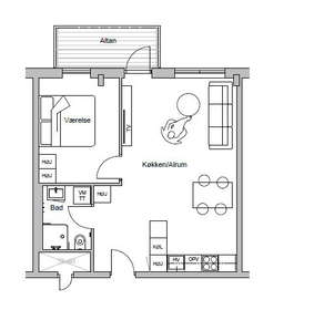 Visual presentation of the listing