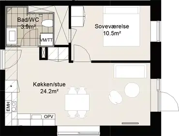 Visual presentation of the listing