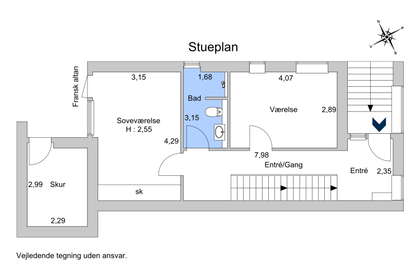 Visual presentation of the listing