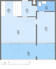 Visual presentation of the listing