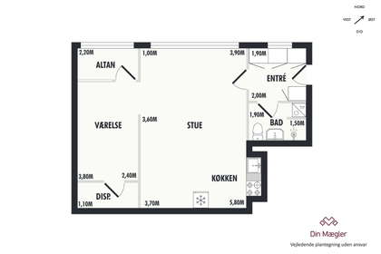 Visual presentation of the listing