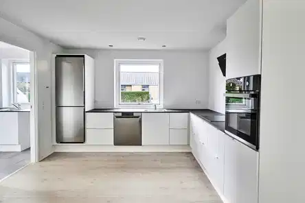 house 4 boliger på 109 m2 i centralt Hedensted